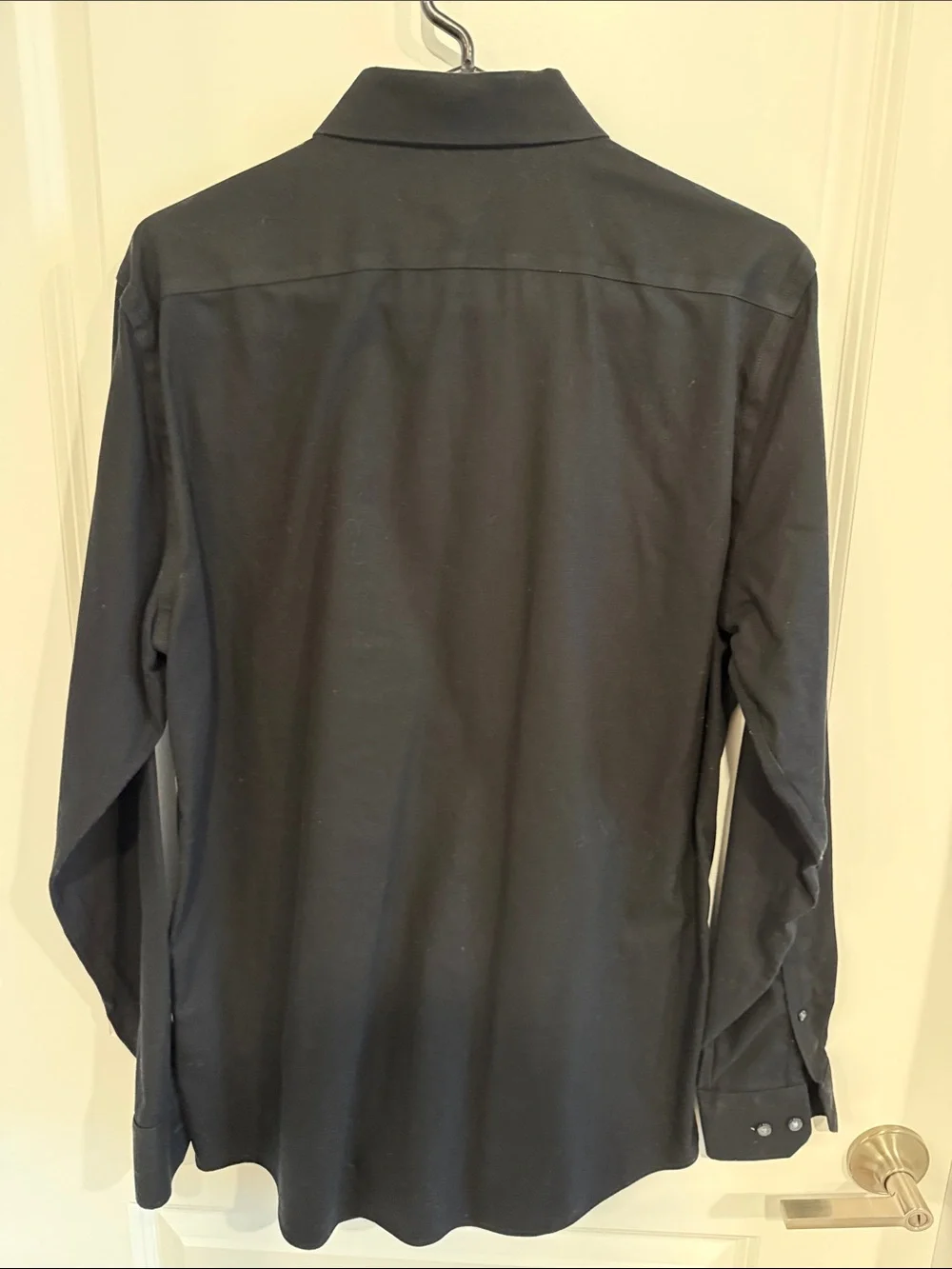 Banana Republic Men’s Black Long-Sleeve Dress Shirt